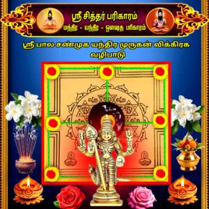 Sri Bala Shanmuga Yantra Murugan idol worship