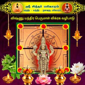 Vishnu Yantra Perumal idol worship