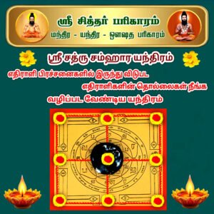 Sri Chatru Samhara Yantra