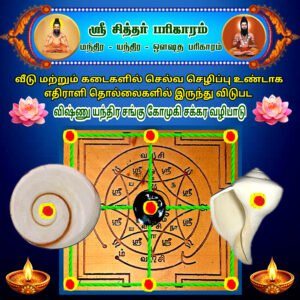 Vishnu Yantra Conch Gomukhi Chakra Worship
