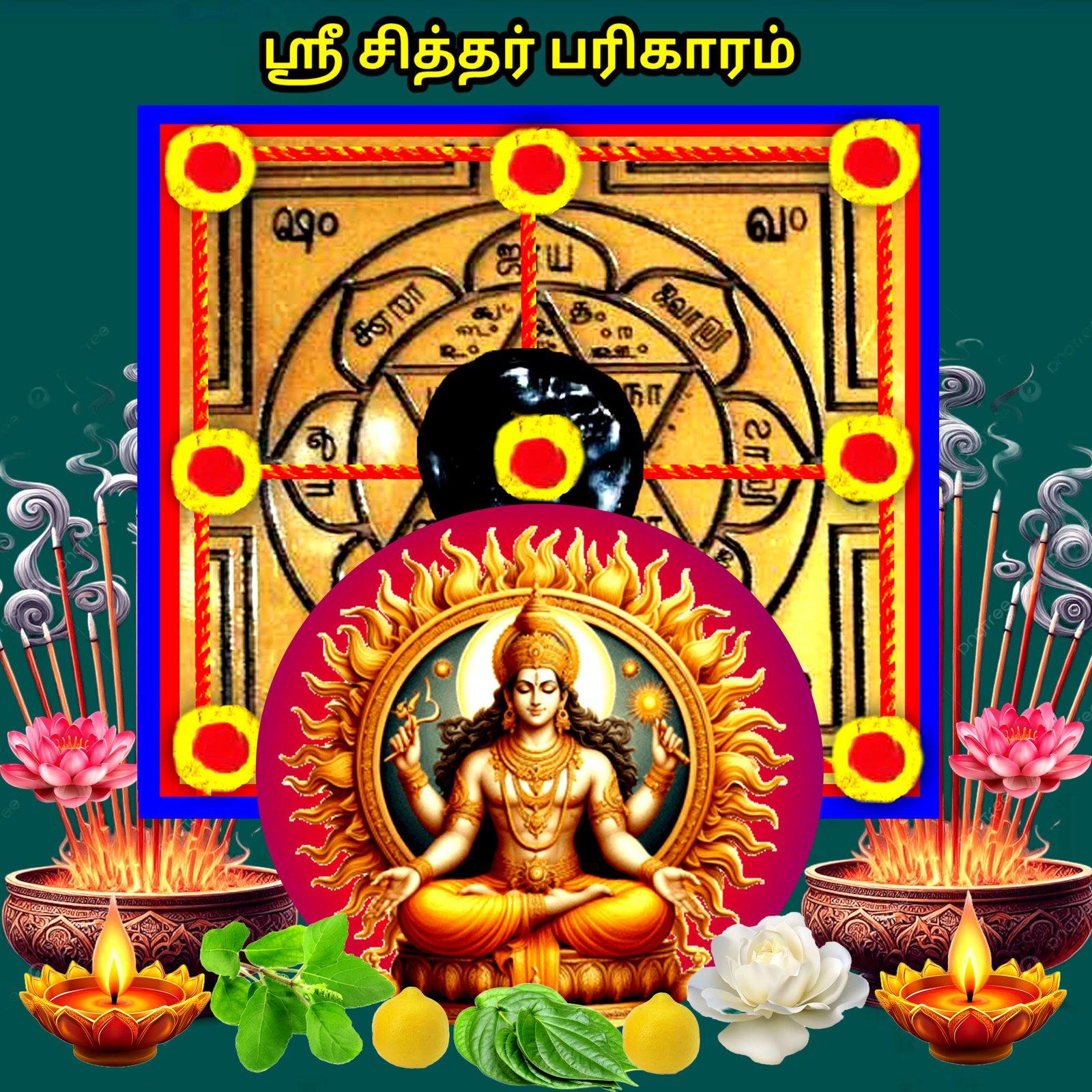 Sri Sudarshana Yantra - Image 2